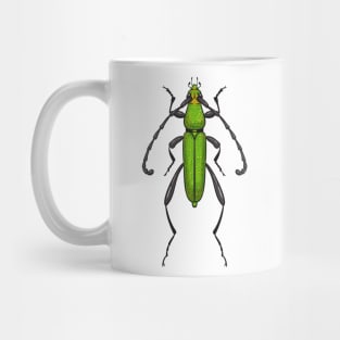 Green beetle Mug